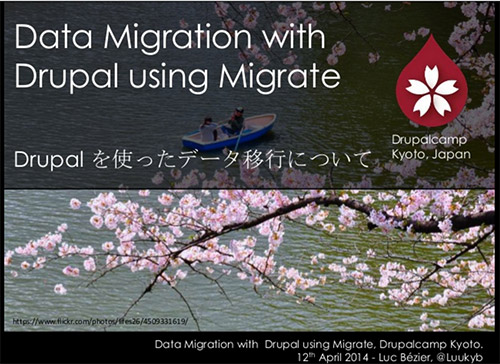 Data migration with Drupal migrate presentation